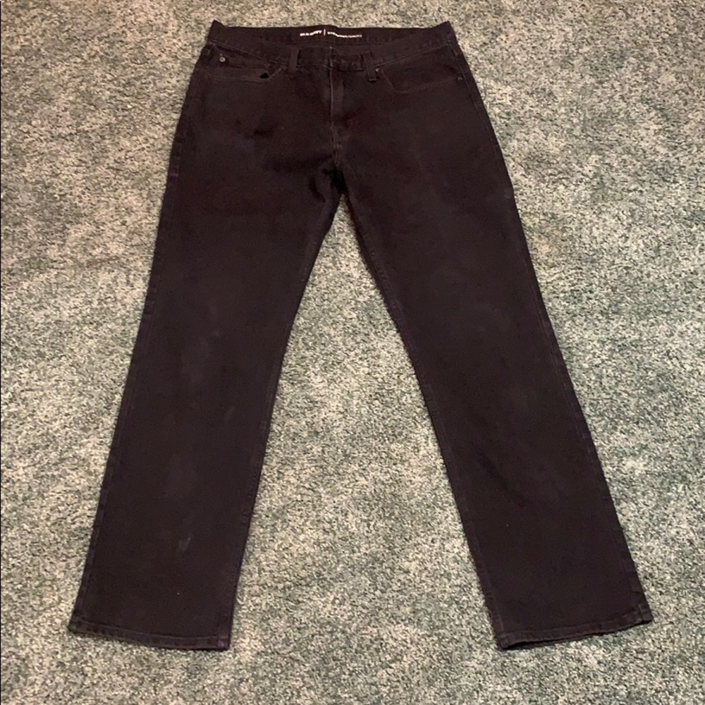 Straight, black old navy jeans